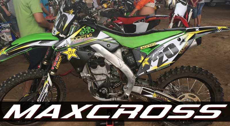 KAWASAKI KX250F KX450F 2009-2012' ROCKSTAR STYLE